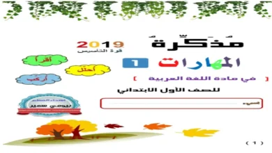 سلسة قوة التأسيس في تعلم القراء والكتابة مع مذكرات المهارات في اللغة العربية