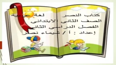 أقوى مذكرة لغة عربية الصف الثاني الابتدائي الترم الثاني 2026 (شرح وتدريبات)